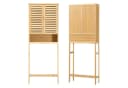 en.casa Badregal Geta Toilettenschrank Bambus Natur Modern Bild 5