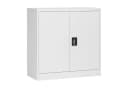 en.casa Aktenschrank Molise Stahl Lichtgrau Bild 3