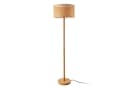 lux.pro Stehlampe Rochdale Holz Rattan Gelbbraun E27 Bild 2