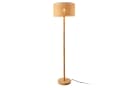 lux.pro Stehlampe Rochdale Holz Rattan Gelbbraun E27 Bild 4