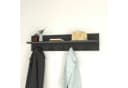 en.casa Wandgarderobe Hammarö mit Ablage und 10 Haken Anthrazit Bild 3