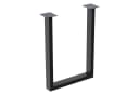 en.casa Tischgestell Holsted 2er Set Stahl Schwarz Matt Bild 3