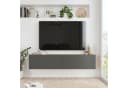 en.casa TV-Schrank Lapinlahti Eiche rustikal/Anthrazit Bild 4