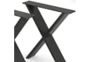 en.casa Tischgestell Maribo 2er Set Stahl Schwarz Bild 5