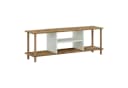 en.casa TV-Schrank Ærøskøbing Holzoptik Weiß Bild 2