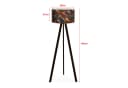 lux.pro Stehlampe Newport Schwarz/Bunt E27 Modern Bild 3
