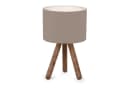 lux.pro Tischleuchte Preston Holz Sandfarben E27 Bild 2
