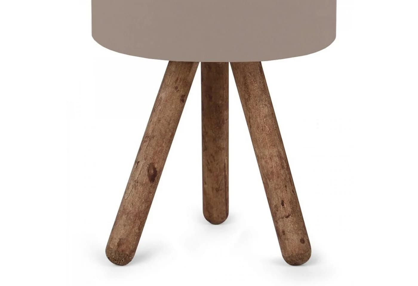 lux.pro Tischleuchte Preston Holz Sandfarben E27 - Bild 4