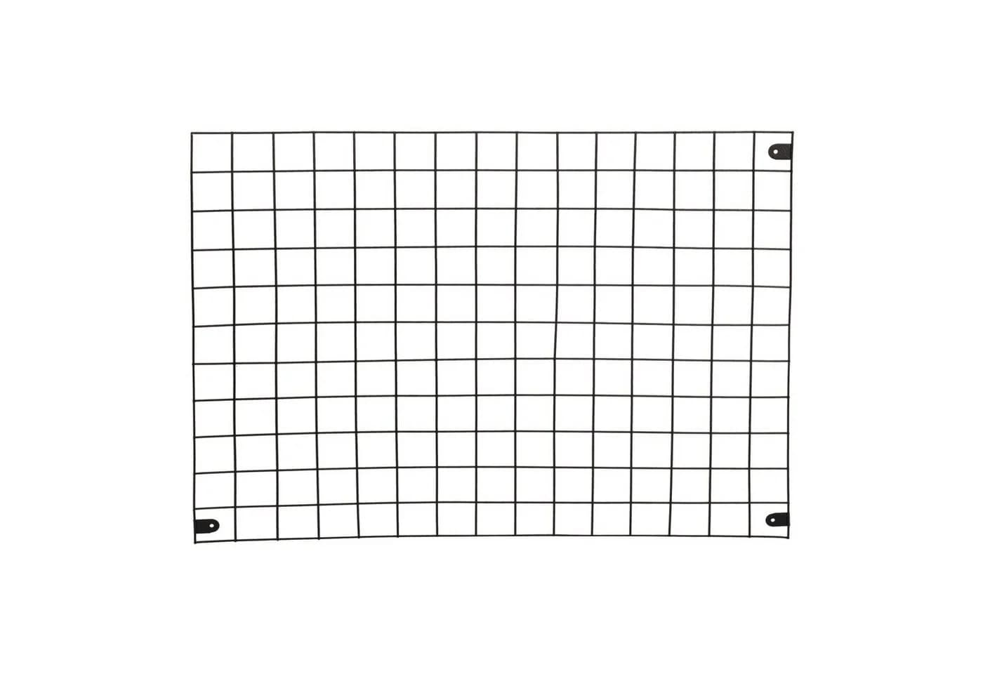en.casa Fotohalter Wandgitter Sæby Schwarz Metall - Bild 3