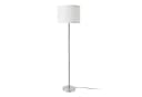 lux.pro Stehlampe Tamworth Silber Weiß E27 Modern Bild 2
