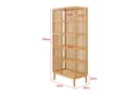 en.casa Standregal Trundholm Bambus 5 Ablagen Natur Bild 5