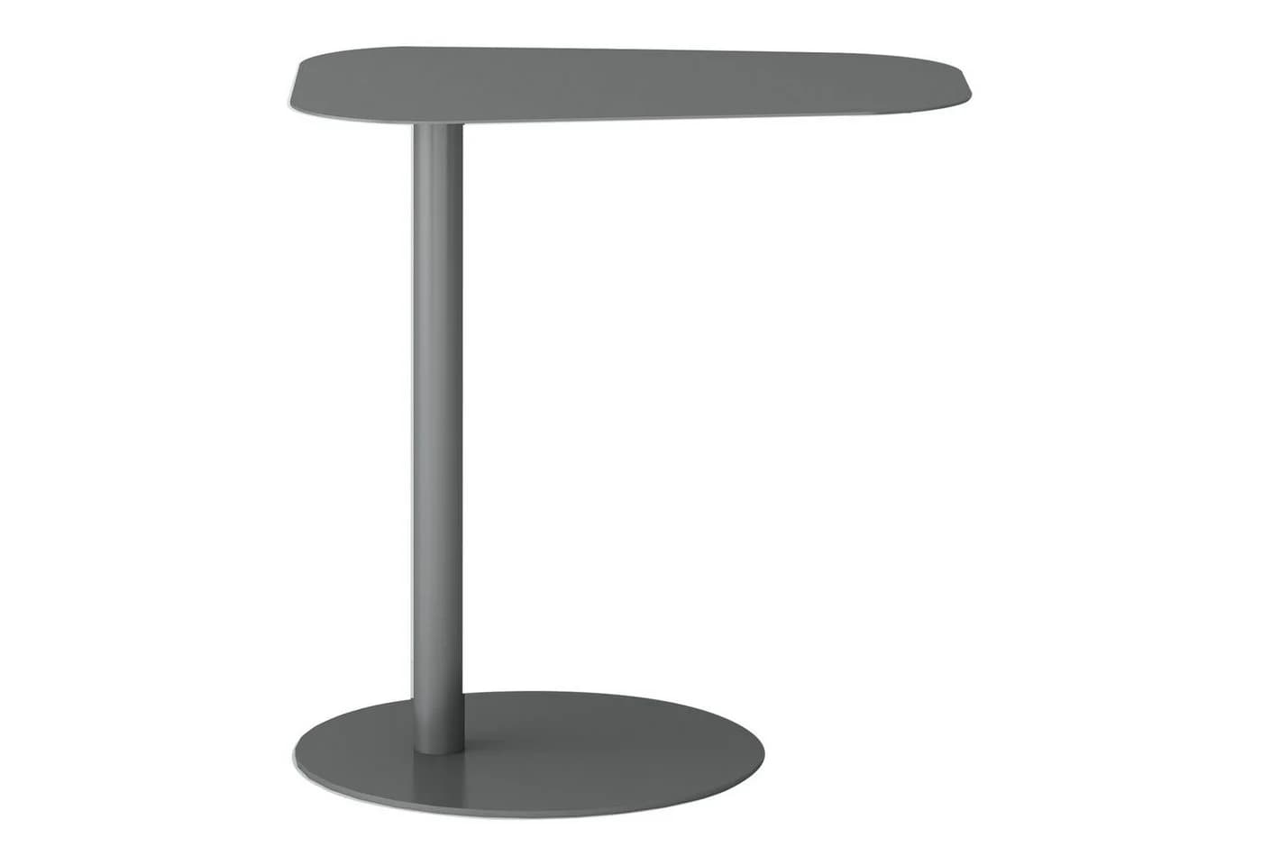 en.casa Beistelltisch Nastätten Grau Metall Modern - Bild 5