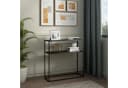 en.casa Konsolentisch Schwarz Metall Modern Bild 2