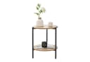 en.casa Beistelltisch Kuopio Sofatisch Metall MDF Holzoptik Bild 2