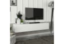 en.casa TV-Schrank Toivakka Weiß Modernes Wandelement Bild 2