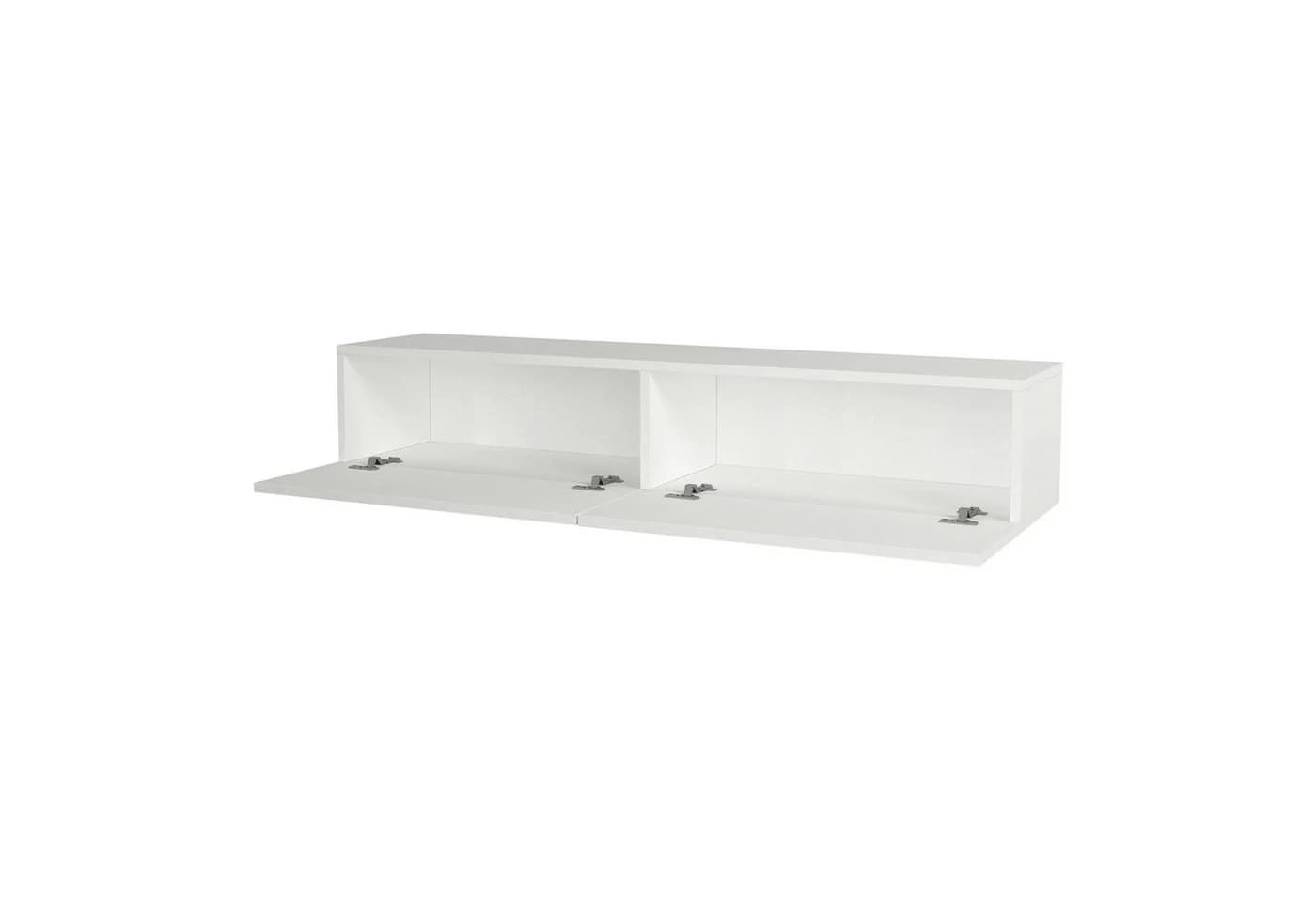 en.casa TV-Schrank Toivakka Weiß Modernes Wandelement - Bild 4