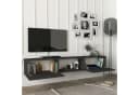 en.casa Lowboard Fernsehschrank Anthrazit Modern Bild 3