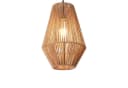 lux.pro Hängeleuchte Newtownabbey Beige Schwarz Seil Bild 5