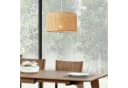 lux.pro Hängeleuchte Shrewsbury Pendelleuchte Rattan-Optik Beige Weiß Bild 1