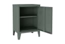 en.casa Nachtschrank Inari Stahl Dunkelgrau mit Türgriff links Bild 5