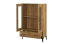 en.casa Vitrine Søndersø Wohnzimmerschrank Eichenoptik Bild 4