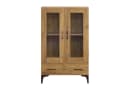 en.casa Vitrine Søndersø Wohnzimmerschrank Eichenoptik Bild 5