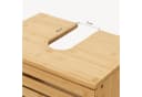 en.casa Waschbeckenunterschrank Bambus Natur Bild 4