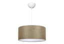 lux.pro Hängeleuchte Sutton Beige Stoff E27 Modern Bild 2