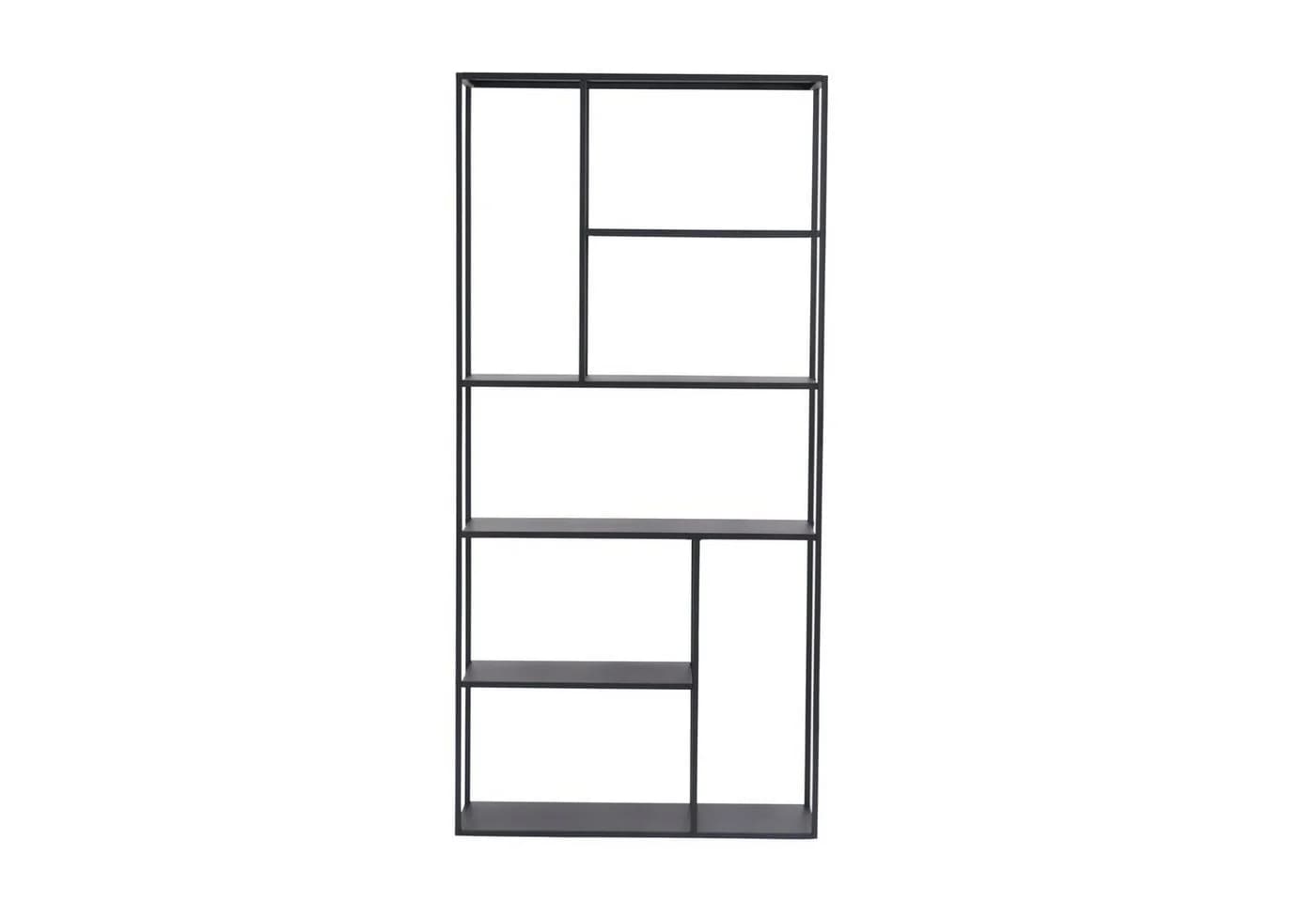 en.casa Standregal Vehmaa Schwarz 7 Fächer Modern - Bild 5