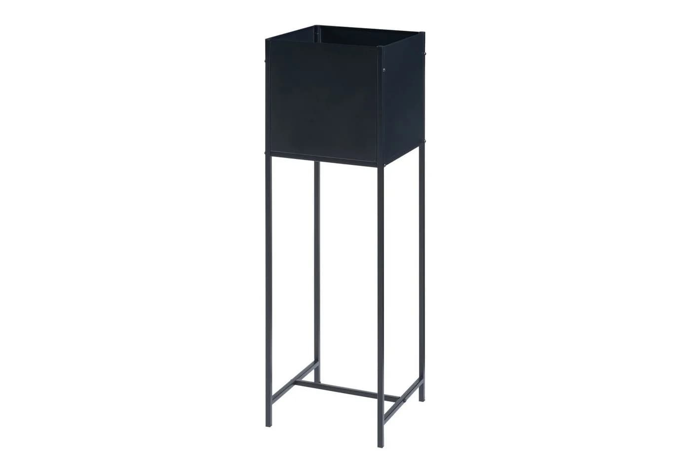 en.casa Blumenständer Porsgrunn Metall Schwarz - Bild 2