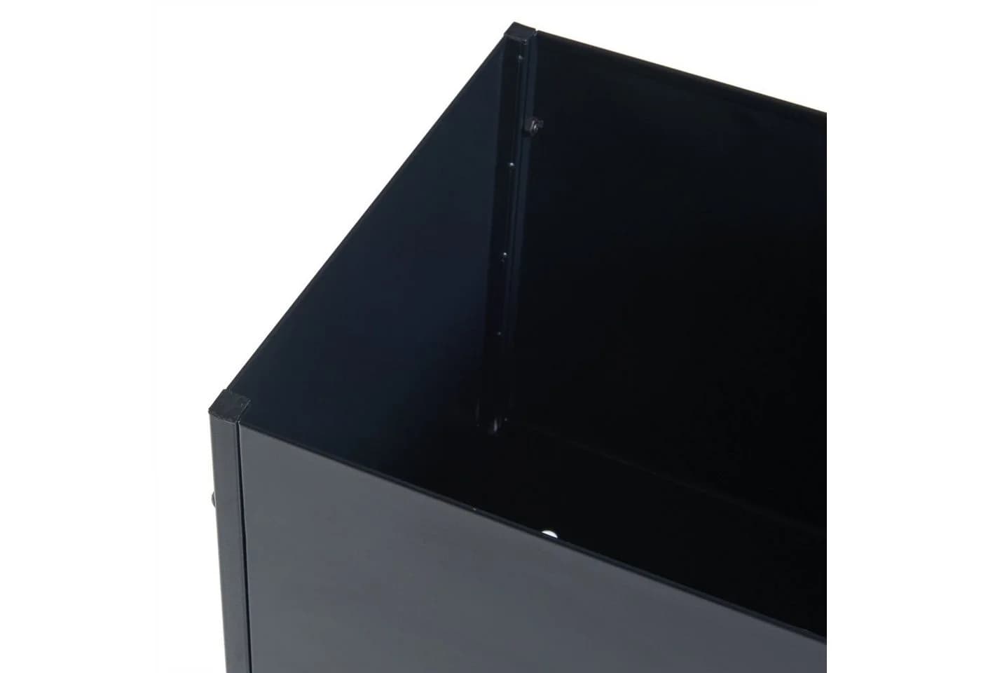 en.casa Blumenständer Porsgrunn Metall Schwarz - Bild 5