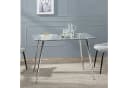 en.casa Esstisch Hyrynsalmi Glastisch Chrom Bild 1