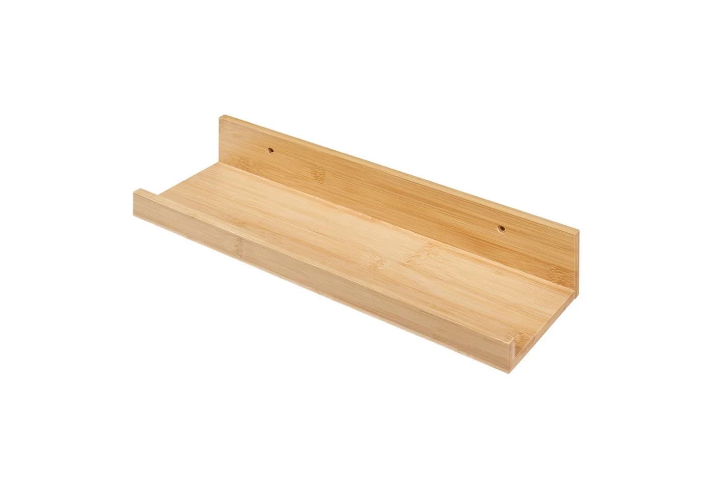 en.casa Wandregal 3-tlg. Bambus Set Natur Modern - Bild 5