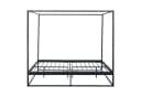 en.casa Himmelbett Kristianstad Metall Schwarz Bild 4