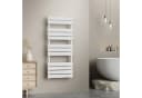 neu.haus Handtuchheizkörper Voss 120x50cm Weiß Bild 1