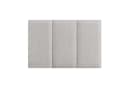 neu.haus Wandkissen Set 3-tlg. Carpino Grau Textil Wandpolster Bild 2