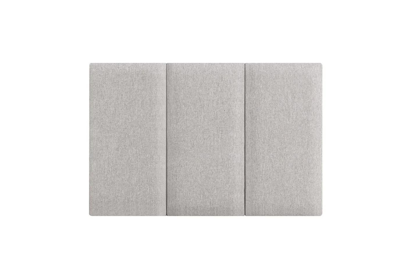 neu.haus Wandkissen Set 3-tlg. Carpino Grau Textil Wandpolster - Bild 2