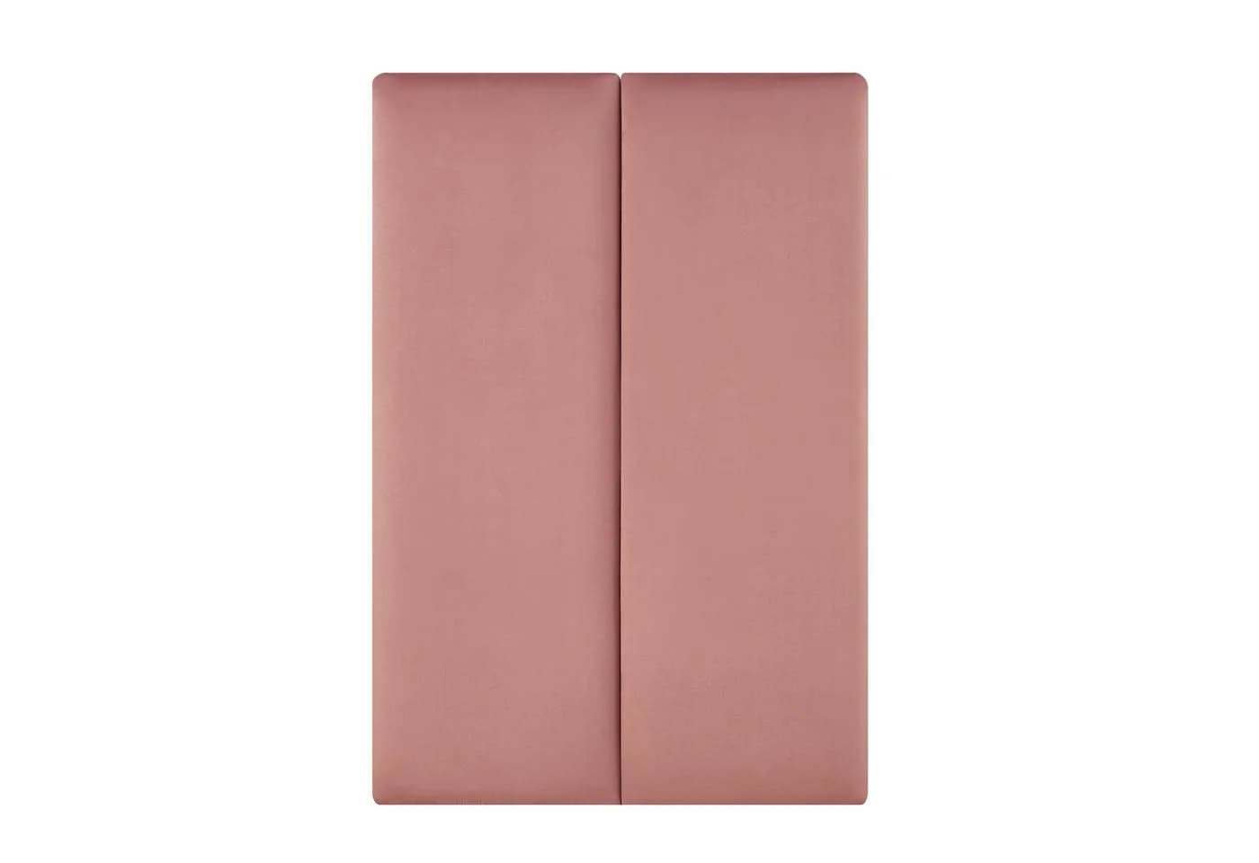 neu.haus Wandpolster Set 2-tlg. Rosa Samt Wandkissen - Bild 2