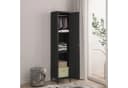 en.casa Garderobenschrank Seinäjoki Stahl Schwarz Modern Bild 4