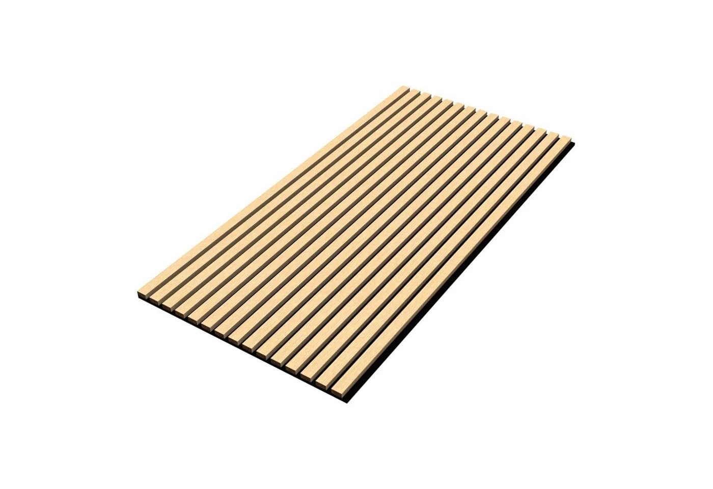 neu.holz 3D Wandpaneel Set 16-tlg. Vang Eiche Akustik