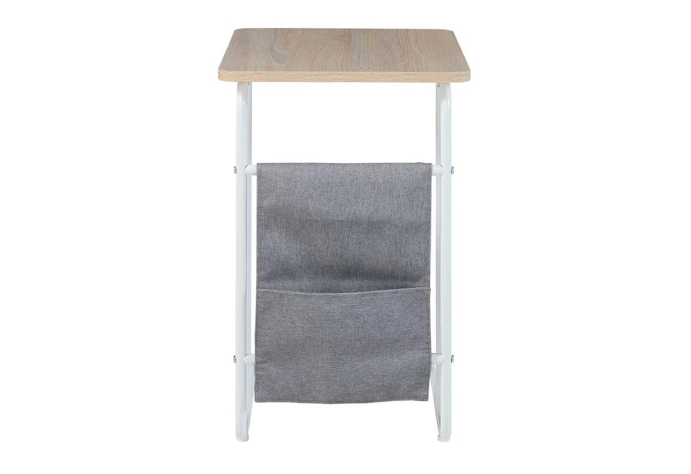 en.casa Laptoptisch »Dyrøy« mit Stofftasche Weiß/Eiche - Bild 5