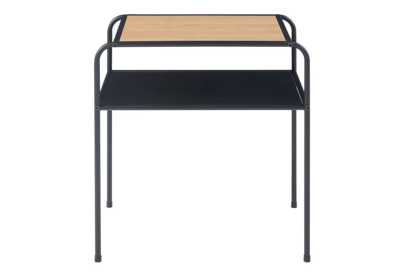 en.casa Beistelltisch Krødsherad Schwarz/Eiche - Bild 4