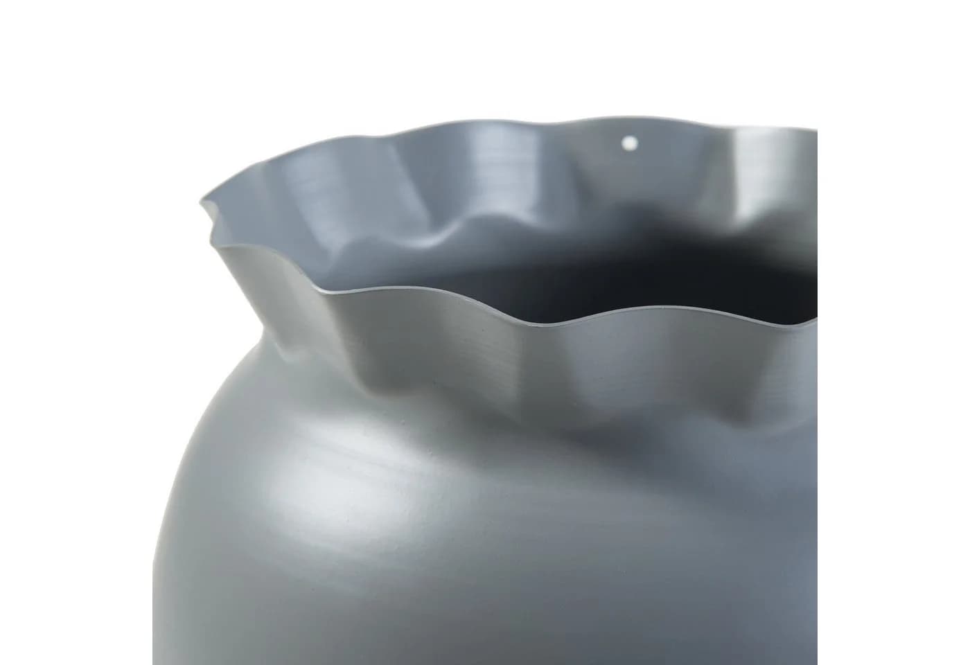 en.casa Blumenständer Altena Metall Grau mit Pflanztopf - Bild 4