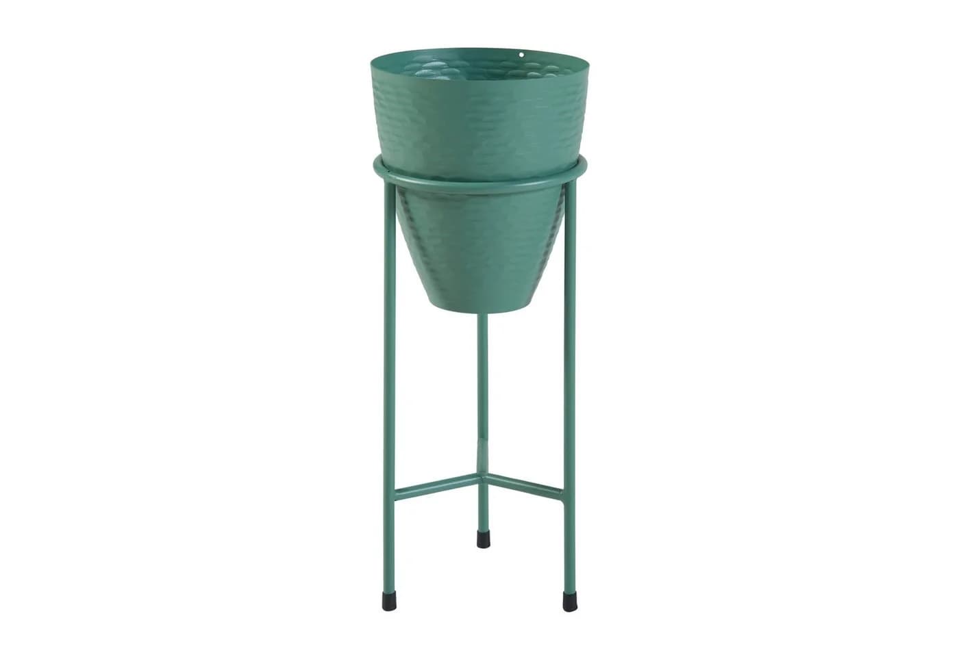 en.casa Blumenständer Asten Grün Metall - Bild 2