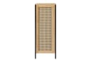 en.casa Wäschebox Tervola Schwarz Bambus Rattanoptik Bild 5