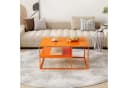 en.casa Couchtisch Solund Stahl Orange Modern Bild 1