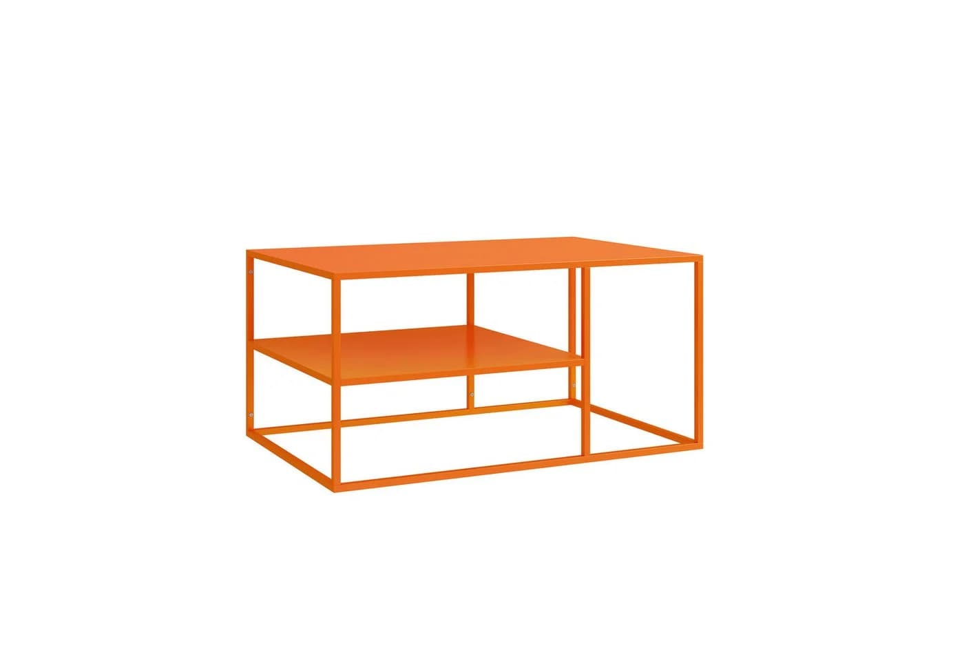 en.casa Couchtisch Solund Stahl Orange Modern - Bild 5