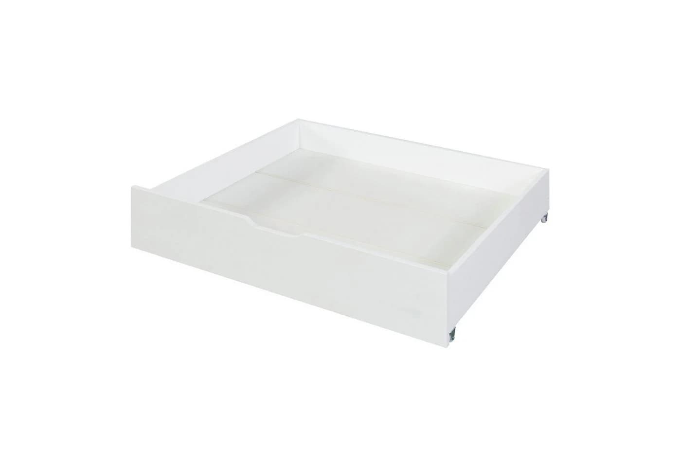 en.casa Unterbettkommode Set 2er Ydre Weiß mit Rollen - Bild 4