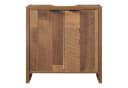 en.casa Waschbeckenunterschrank Namsskogan 60x60x30cm Walnussoptik Bild 4
