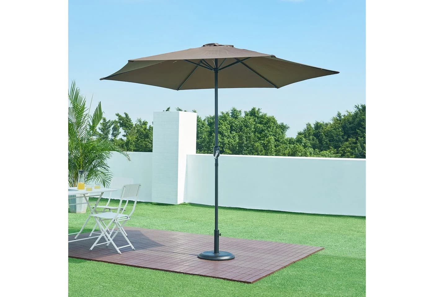 casa.pro Betonschirmständer Schwarz mit Adaptern - Bild 3
